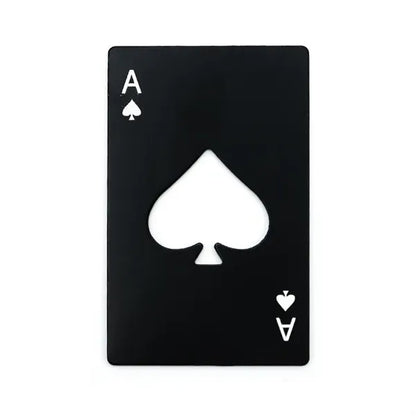 3 2/5'' Stainless steel poker bottle opener