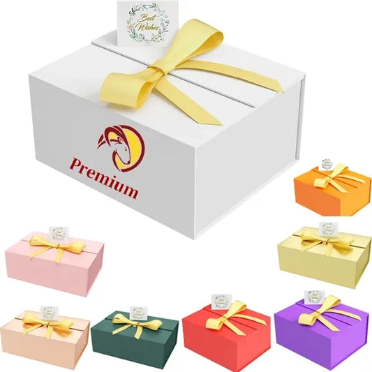 Custom Gift Box with Magnetic Lid - (Foldable)
