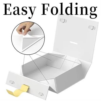 Custom Gift Box with Magnetic Lid - (Foldable)