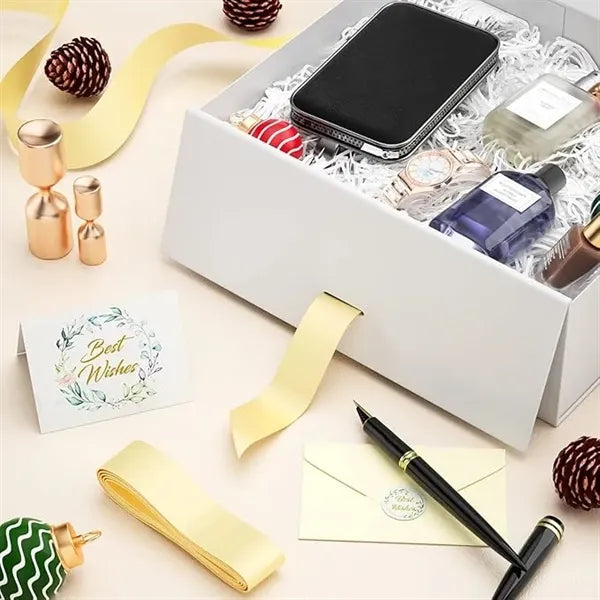 Custom Gift Box with Magnetic Lid - (Foldable)