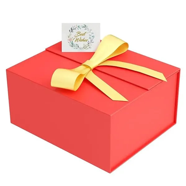 Custom Gift Box with Magnetic Lid - (Foldable)