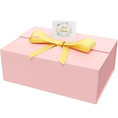 Custom Gift Box with Magnetic Lid - (Foldable)