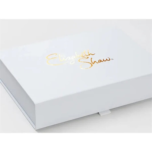 Custom White A4 Shallow Gift with Magnetic Lid - (Foldable)