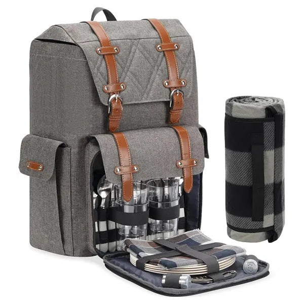 Picnic Backpack Large Insulated Cooler Bag