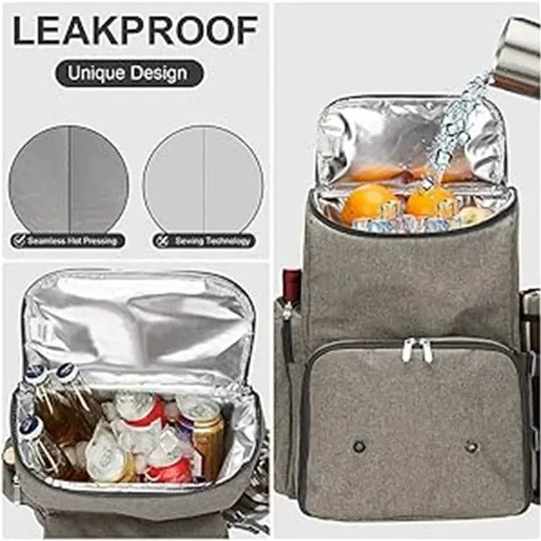 Picnic Backpack Large Insulated Cooler Bag