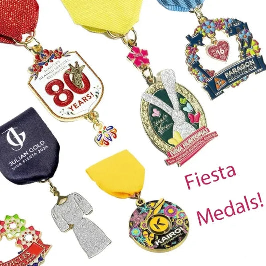 Custom Fiesta Medals