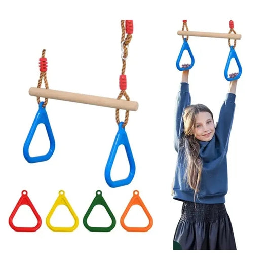 Adjustable Kids Pull-Up Rings