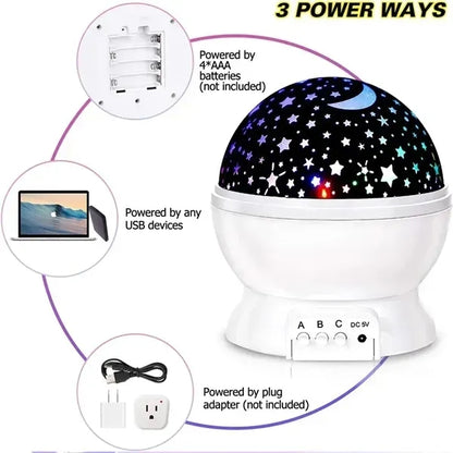 Sky Star Night Light Projector