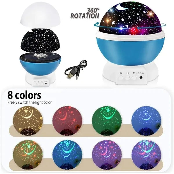 Sky Star Night Light Projector