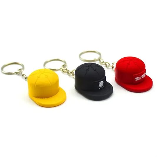 Mini Baseball Cap Keychain
