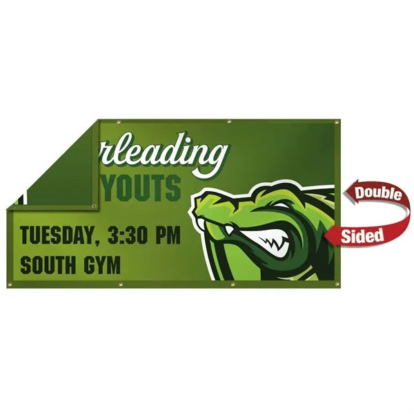 3' x 6' 13 oz. Smooth Vinyl Banner Double-Sided