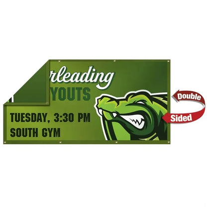 3' x 6' 13 oz. Smooth Vinyl Banner Double-Sided