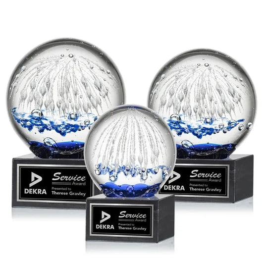 Starburst Award on Square Marble Base