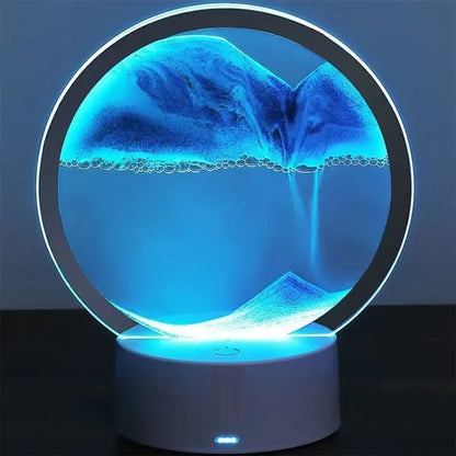 Moving Sand Art 3D Lamp