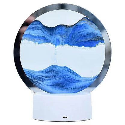 Moving Sand Art 3D Lamp