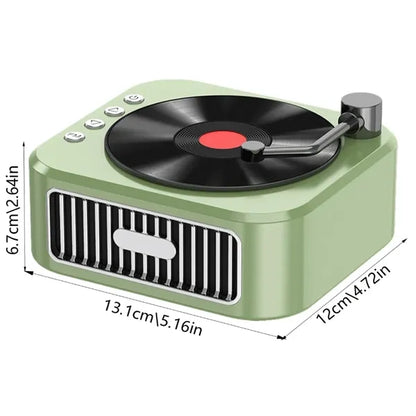 Record Player Bluetooth Speaker