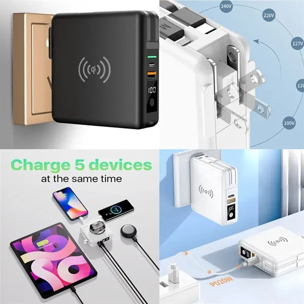 Wireless Power Bank Charger