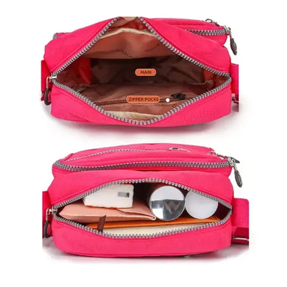 Women's Nylon Crossbody Bag Casual Handbag Waterproof Wallet