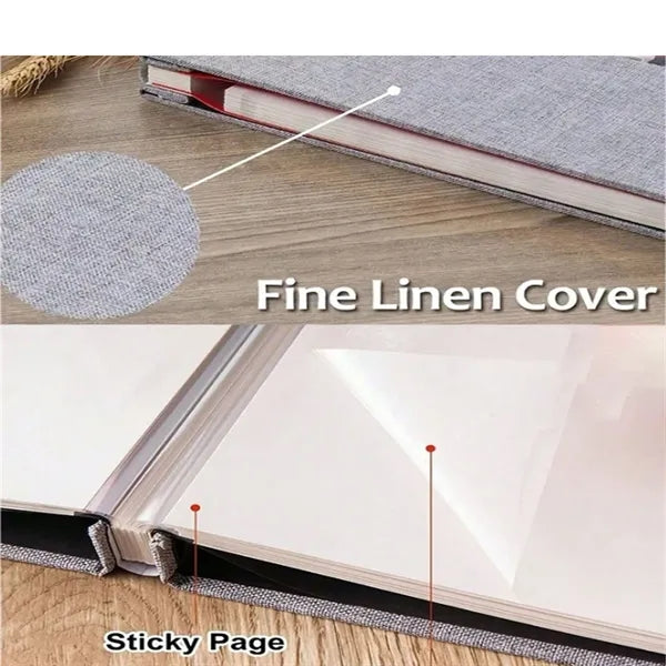 16 Inch Linen Scrapbook Photo Album DIY