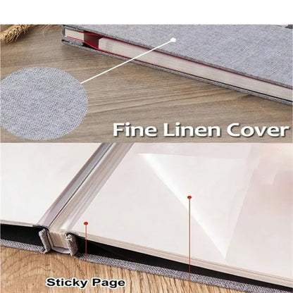 16 Inch Linen Scrapbook Photo Album DIY