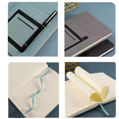 A5 Business Journal Notebook With Pocket Cover