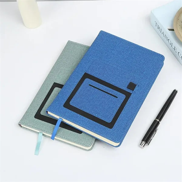 A5 Business Journal Notebook With Pocket Cover
