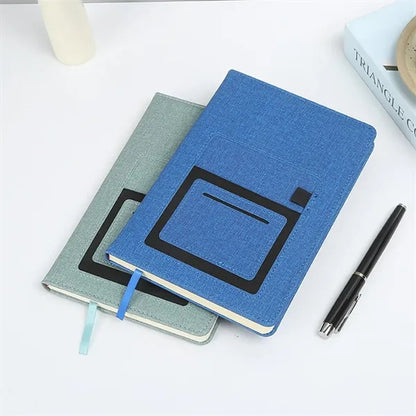 A5 Business Journal Notebook With Pocket Cover