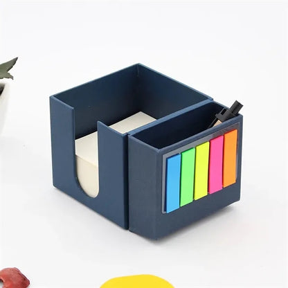Foldable Multifunctional Notepad Pen Holder Set