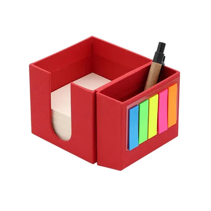 Foldable Multifunctional Notepad Pen Holder Set