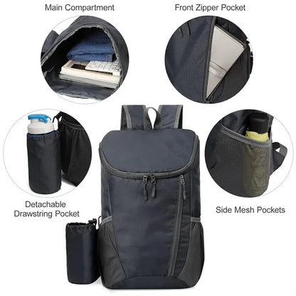 20L Lightweight And Travel Hiking Daypack Foldable Backpack