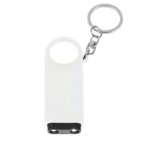 Magnifier LED Light Key Chain