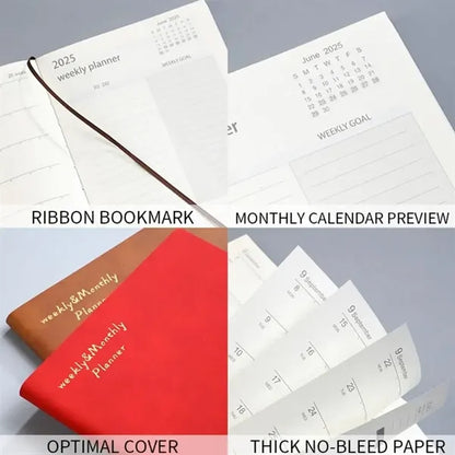 2025 Weekly Planner Notebook