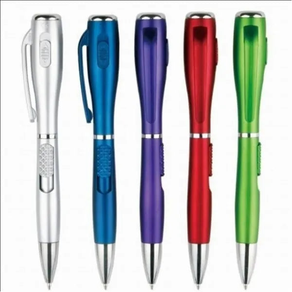 Plastic LED Light Pen With Torch Promotional Gift