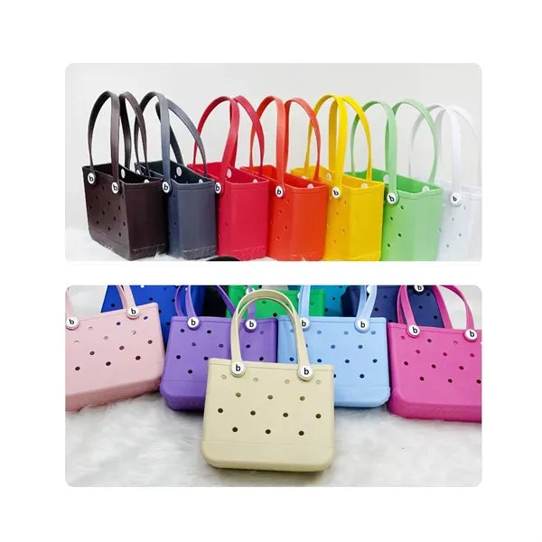 EVA Hole Shoulder Bag  Beach Storage