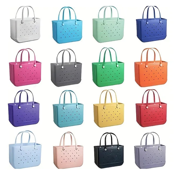 EVA Hole Shoulder Bag  Beach Storage