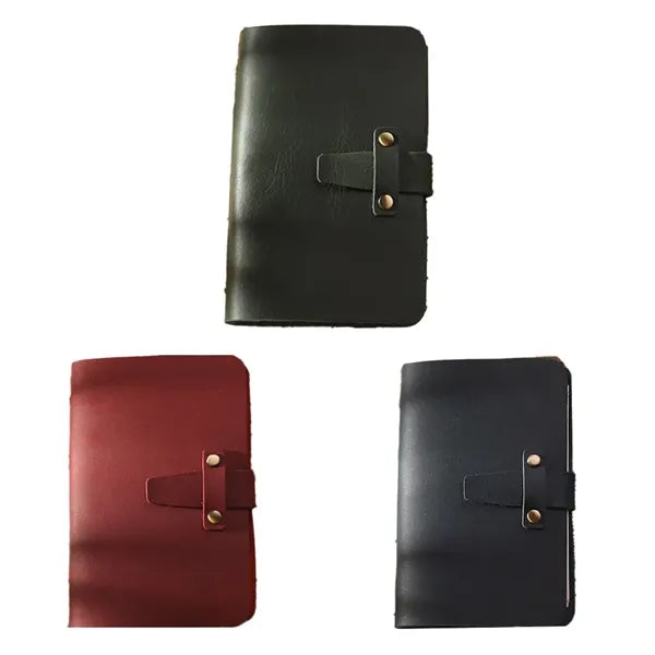 Crazy Horse Leather Pocket Spiral Binder Journal Notebook
