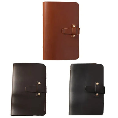 Crazy Horse Leather Pocket Spiral Binder Journal Notebook
