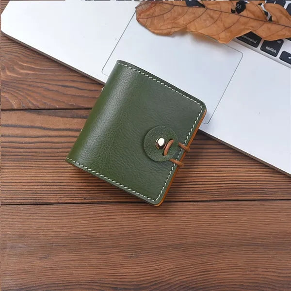 A9 Pocket Genuine Leather 60 Pages Binder Planner Notebook