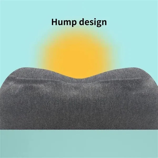 U-shaped Portable Breathable Neck Pillow with Hidden Hood