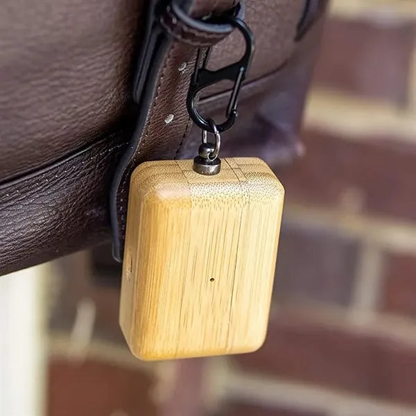 Wood Protective Case with Carabiner Clip Airpods 1/2/3/Pro
