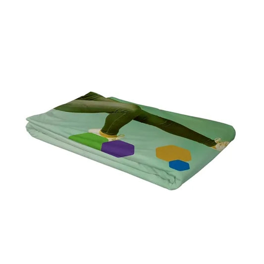 10' Straight Splash 4-Sided Graphic Panel (Poly Knit)