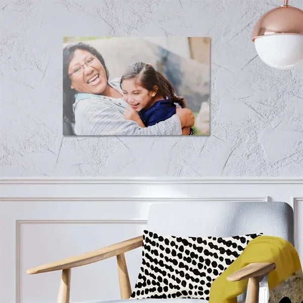 16"W X 16"H Glossy Aluminum Print with Shadow Mount