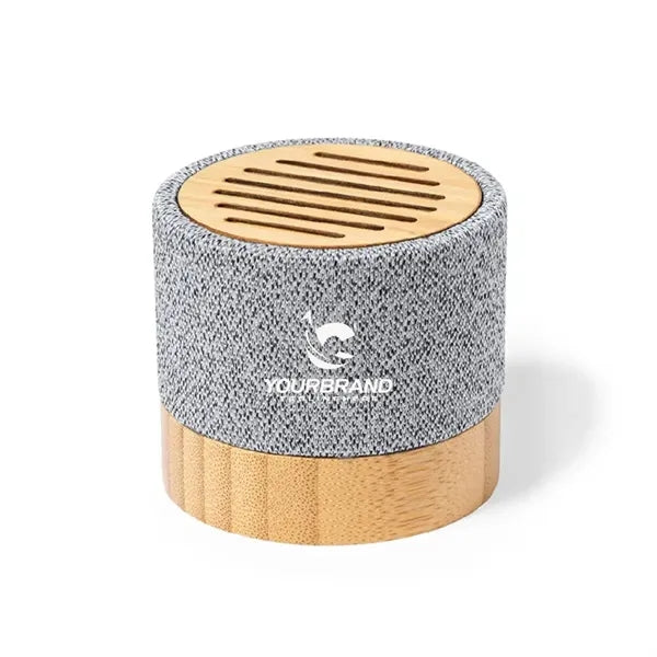 Mini Cylindrical Wireless Bamboo Speaker