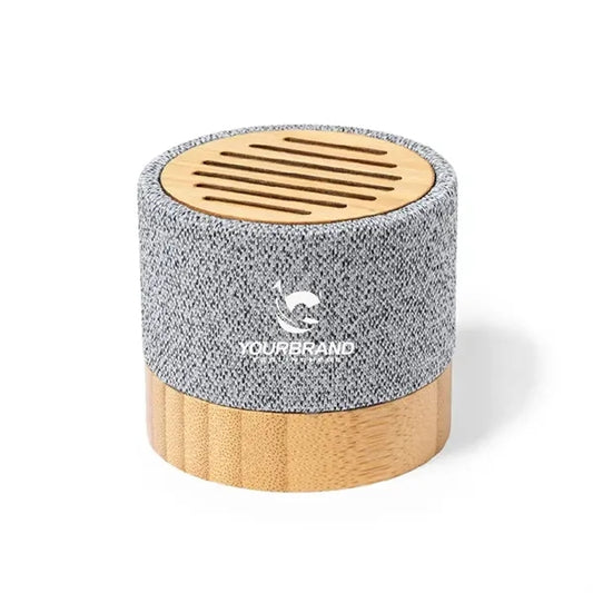 Mini Cylindrical Wireless Bamboo Speaker