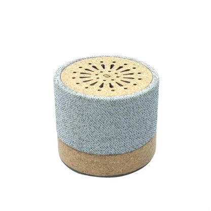 Mini Cylindrical Wireless Bamboo Speaker