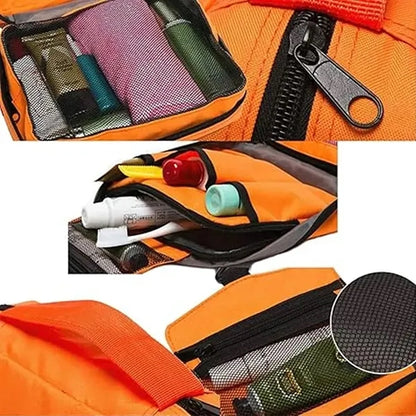 Travel Camping Waterproof Toiletry Storage Bag With Hook