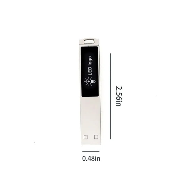 Clip Metal Led USB 3.0 Flash Drive
