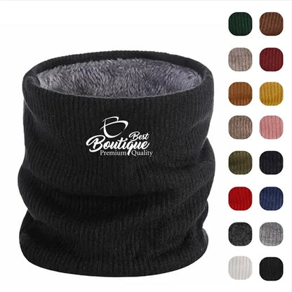 Winter Neck Warmer With Fleece Lining For Comfort And Warmth