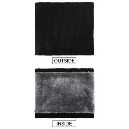 Winter Neck Warmer With Fleece Lining For Comfort And Warmth