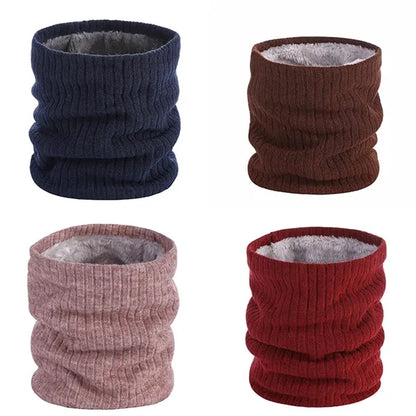Winter Neck Warmer With Fleece Lining For Comfort And Warmth